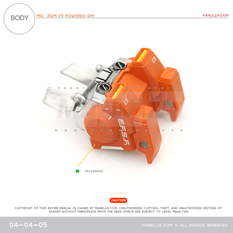 MG] RGM79 POWERED GM BODY 04-04