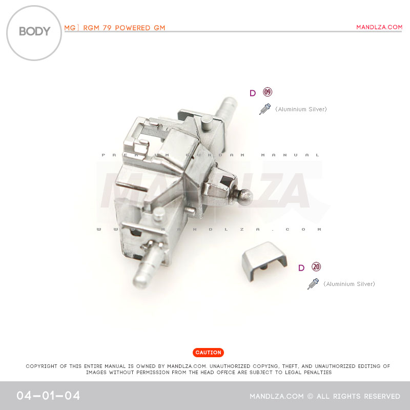 MG] RGM79 POWERED GM BODY 04-01
