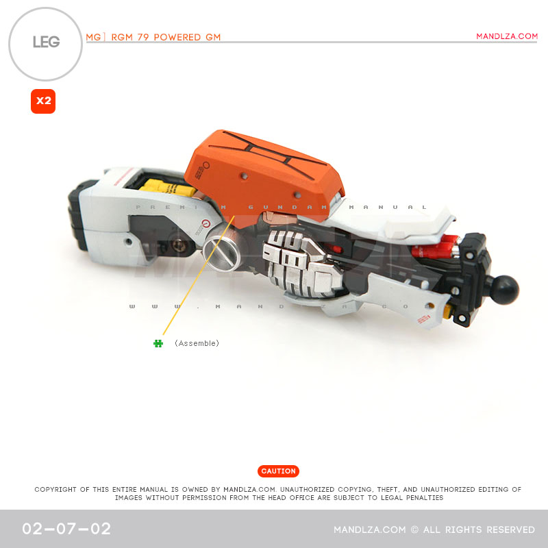 MG] RGM79 POWERED LEG 02-07