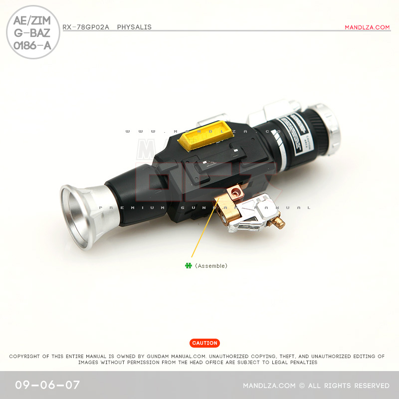 MG] RX78 GP02 PHYSALIS WEAPON 09-06