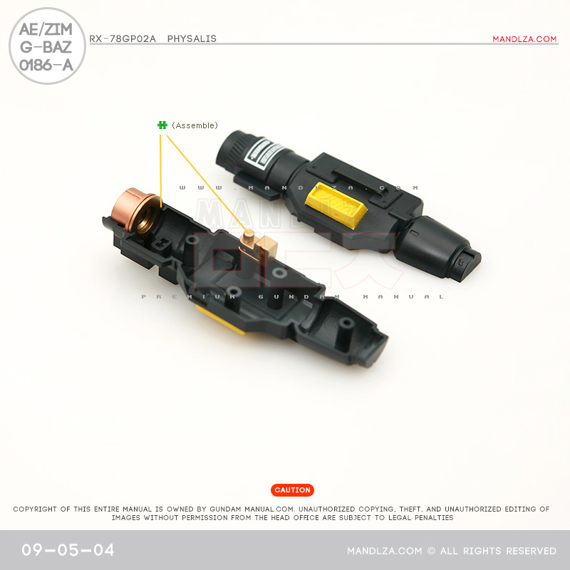 MG] RX78 GP02 PHYSALIS WEAPON 09-05