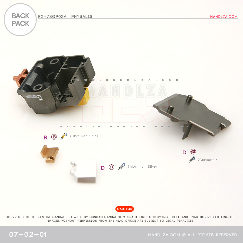 MG] RX78 GP02 PHYSALIS Backpack 07-02