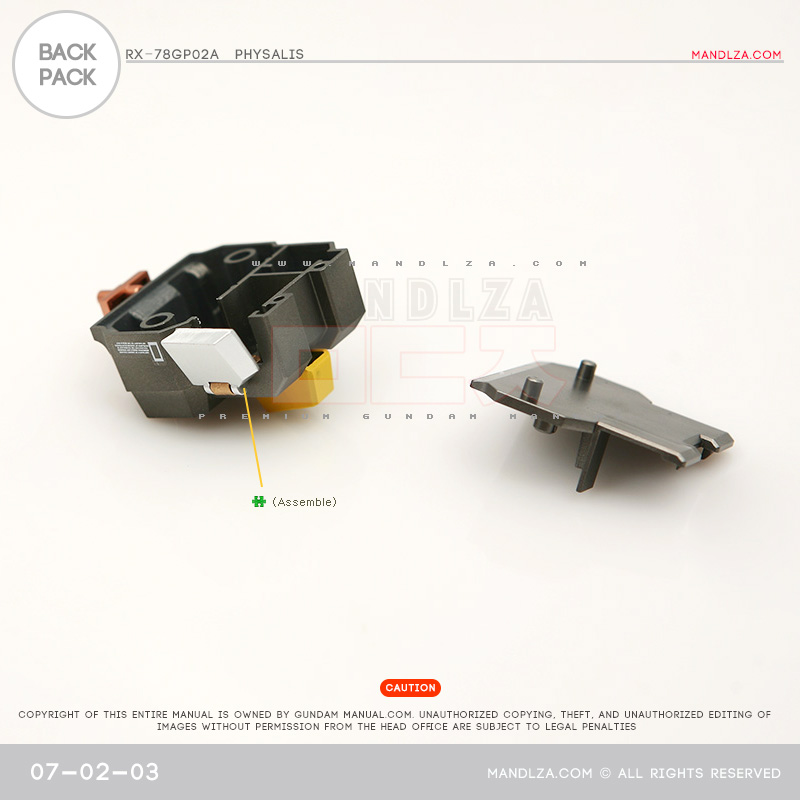 MG] RX78 GP02 PHYSALIS Backpack 07-02