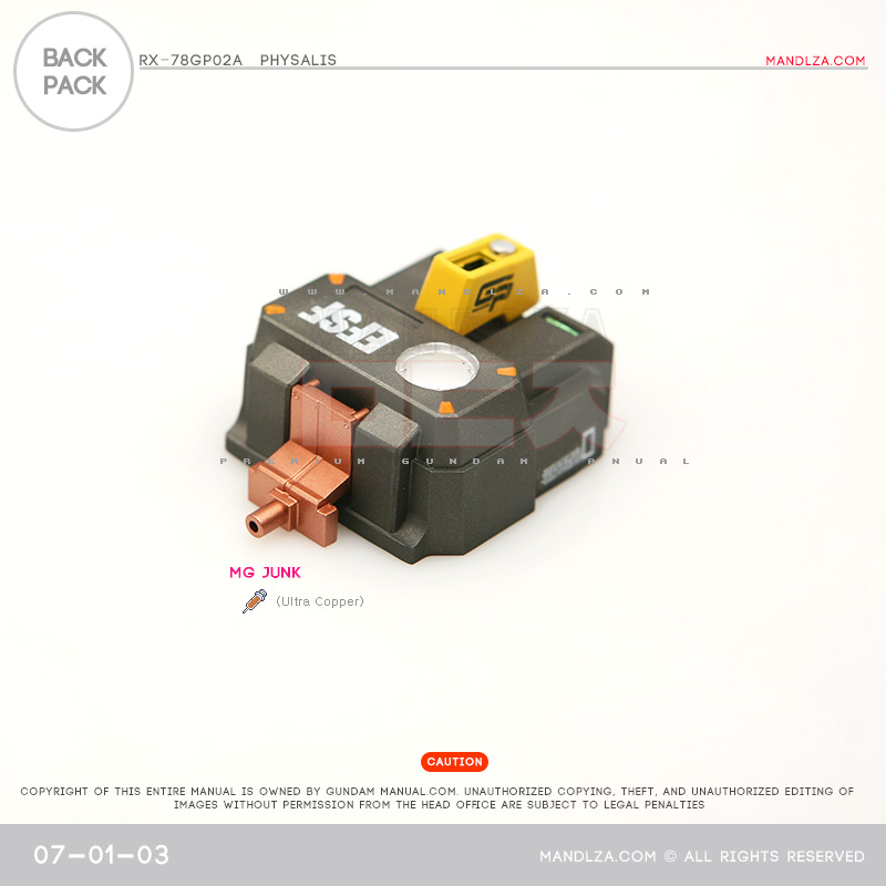 MG] RX78 GP02 PHYSALIS Backpack 07-01