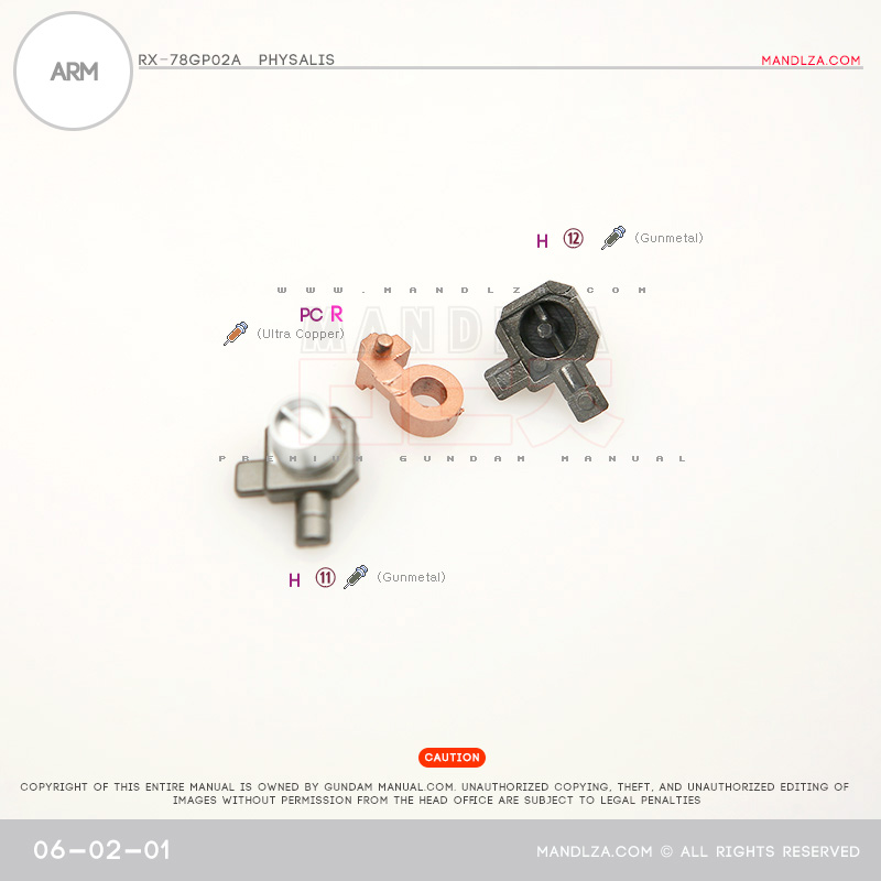 MG] RX78 GP02 PHYSALIS ARM 06-02