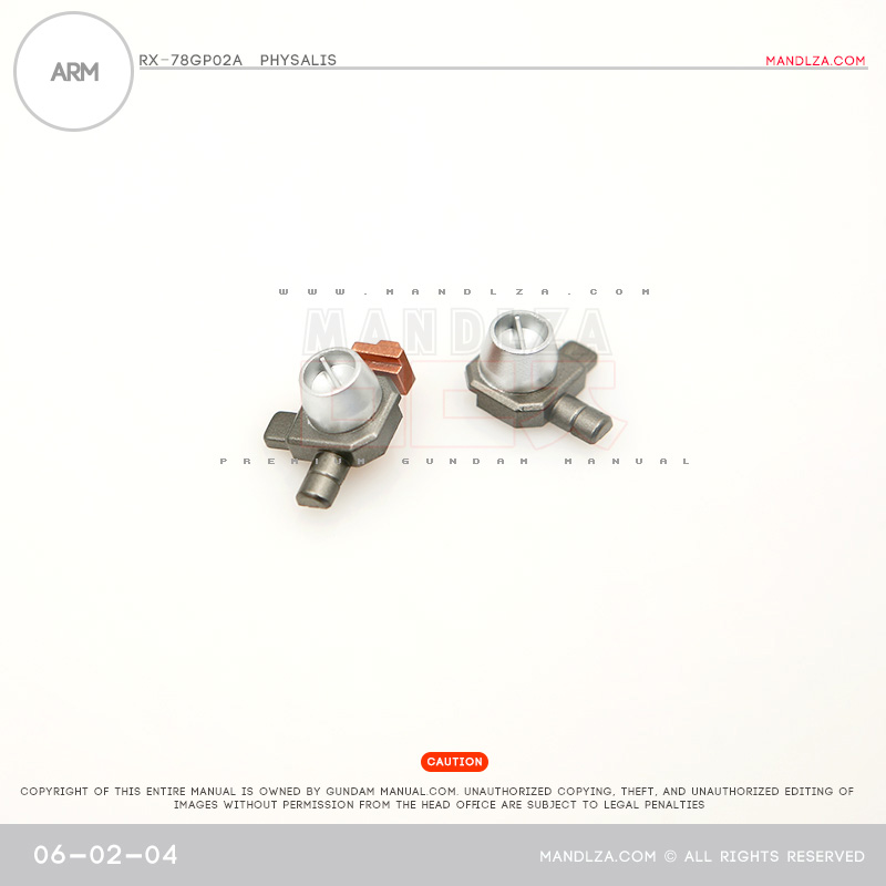 MG] RX78 GP02 PHYSALIS ARM 06-02