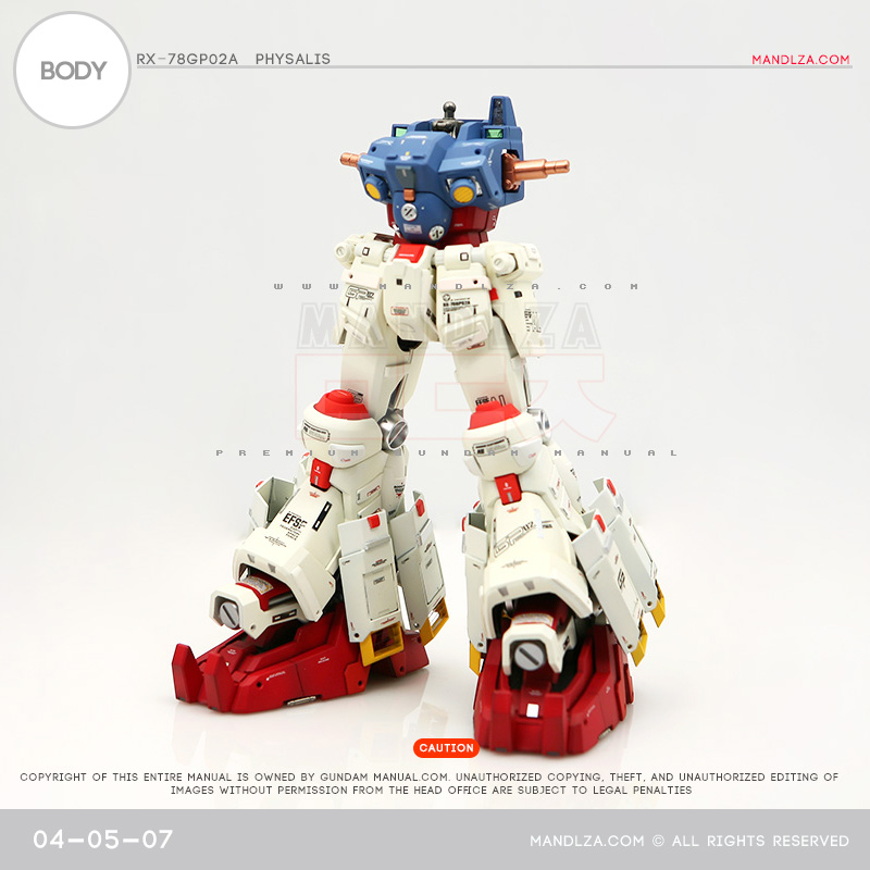 MG] RX78 GP02 PHYSALIS BODY 04-05