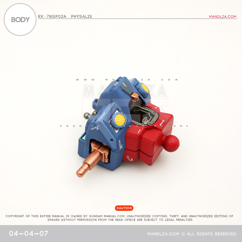 MG] RX78 GP02 PHYSALIS BODY 04-04