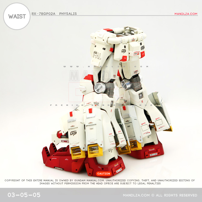 MG] RX78 GP02 PHYSALIS WAIST 03-05