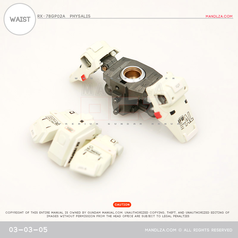 MG] RX78 GP02 PHYSALIS WAIST 03-03