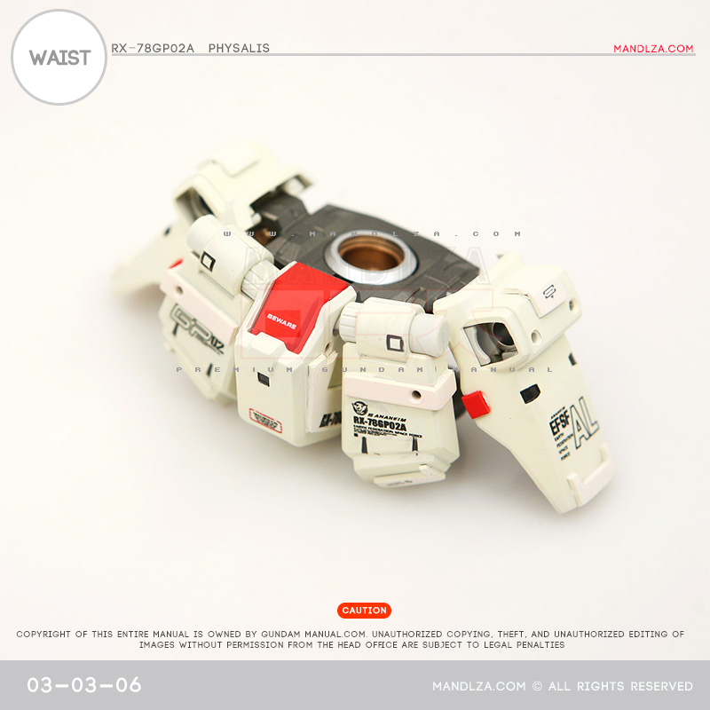 MG] RX78 GP02 PHYSALIS WAIST 03-03