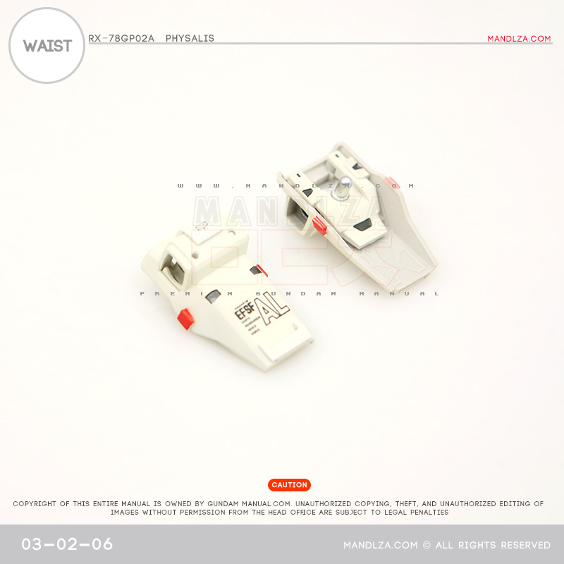 MG] RX78 GP02 PHYSALIS WAIST 03-02