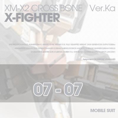 MG] XM-X2 CrossBone X-Fighter 07-07