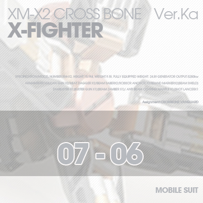 MG] XM-X2 CrossBone X-Fighter 07-06
