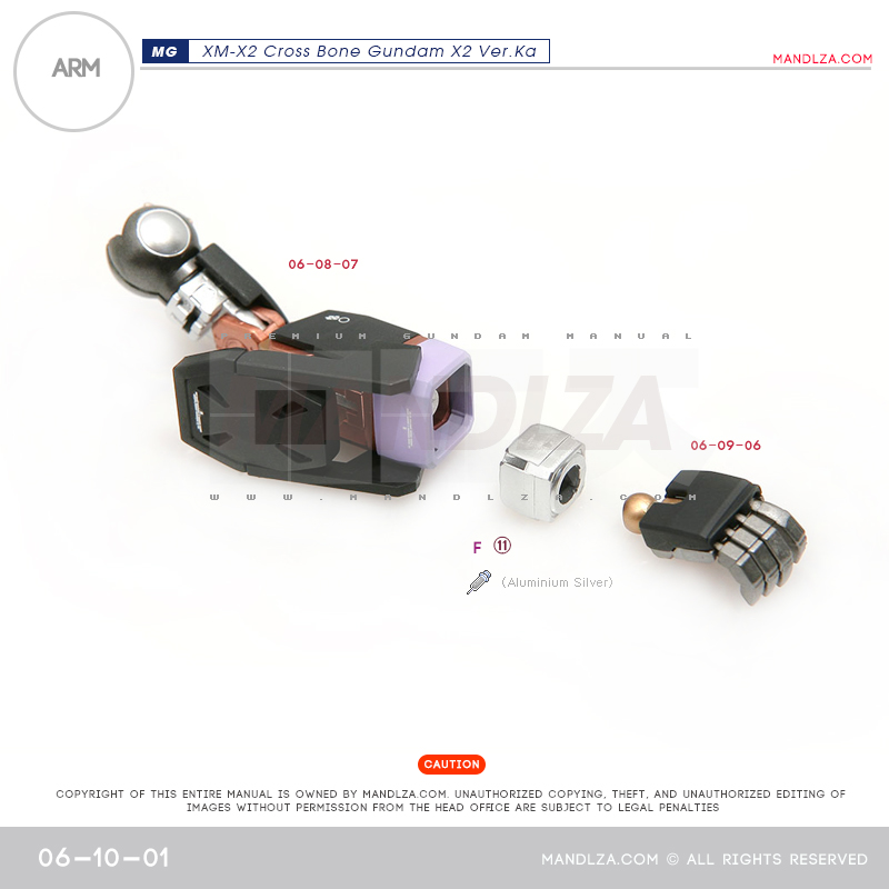 MG] XM-X2 CrossBone ARM 06-10