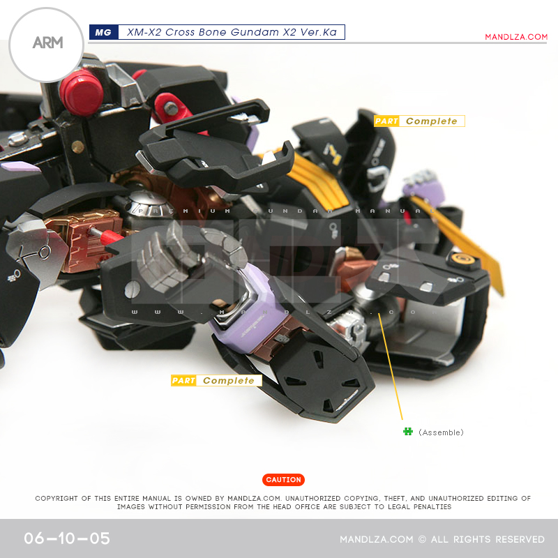 MG] XM-X2 CrossBone ARM 06-10