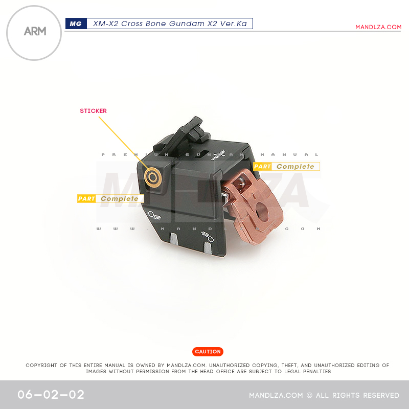 MG] XM-X2 CrossBone ARM 06-02