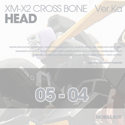 MG] XM-X2 CrossBone HEAD 05-04
