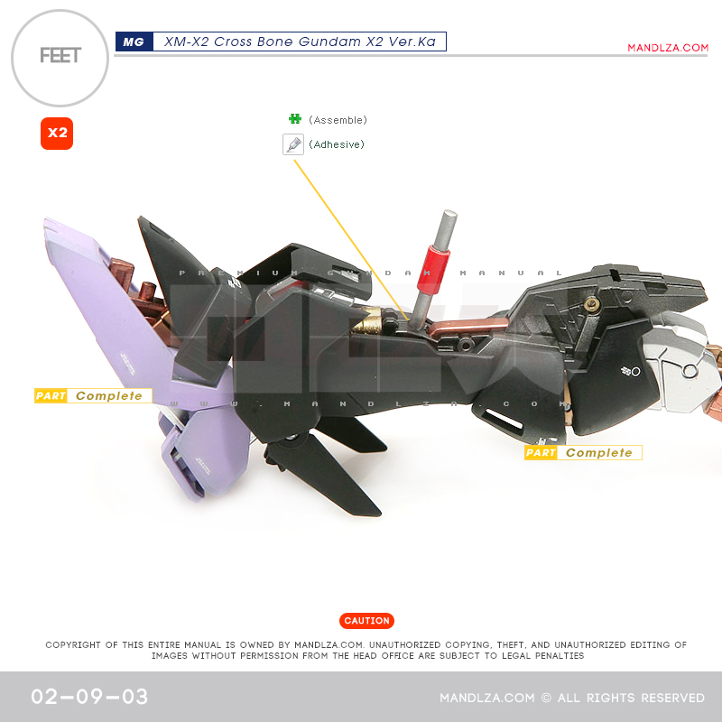 MG] XM-X2 CrossBone LEG 02-09