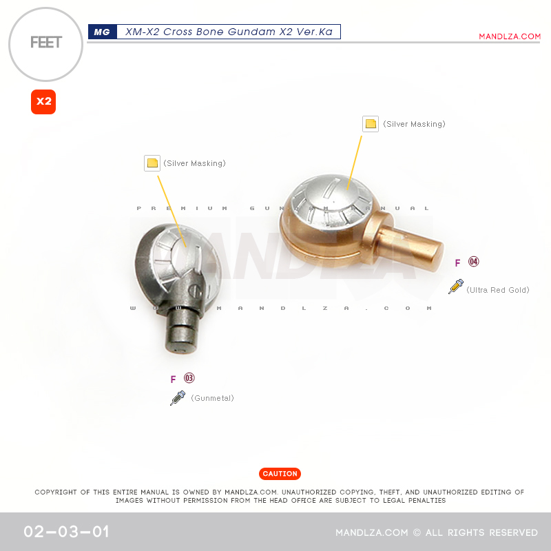 MG] XM-X2 CrossBone LEG 02-03