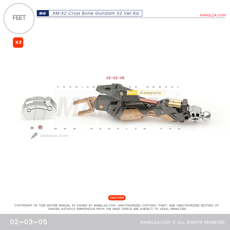 MG] XM-X2 CrossBone LEG 02-03