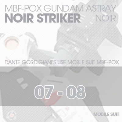 MG] ASTRAY NOIR WING 07-08