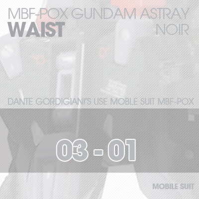 MG] ASTRAY NOIR WAIST 03-01