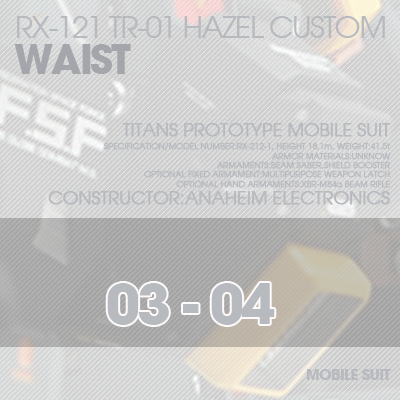 INJECTION] Hazel custom 1/100 WAIST 03-04