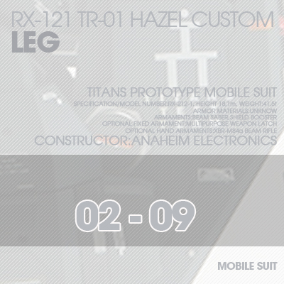 INJECTION] Hazel custom 1/100 LEG 02-09