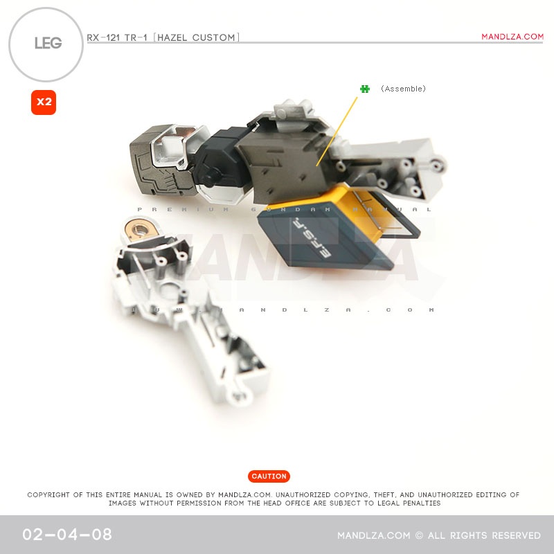 INJECTION] Hazel custom 1/100 LEG 02-04