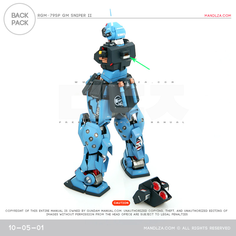 MG] RGM79SP GM Sniper BackPack 10-05