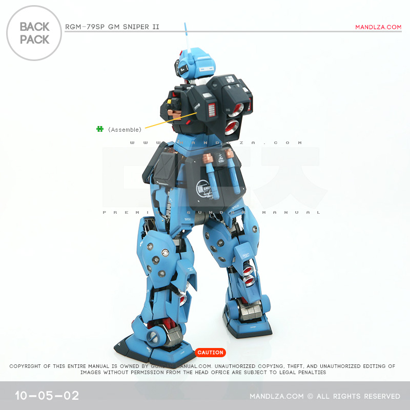 MG] RGM79SP GM Sniper BackPack 10-05