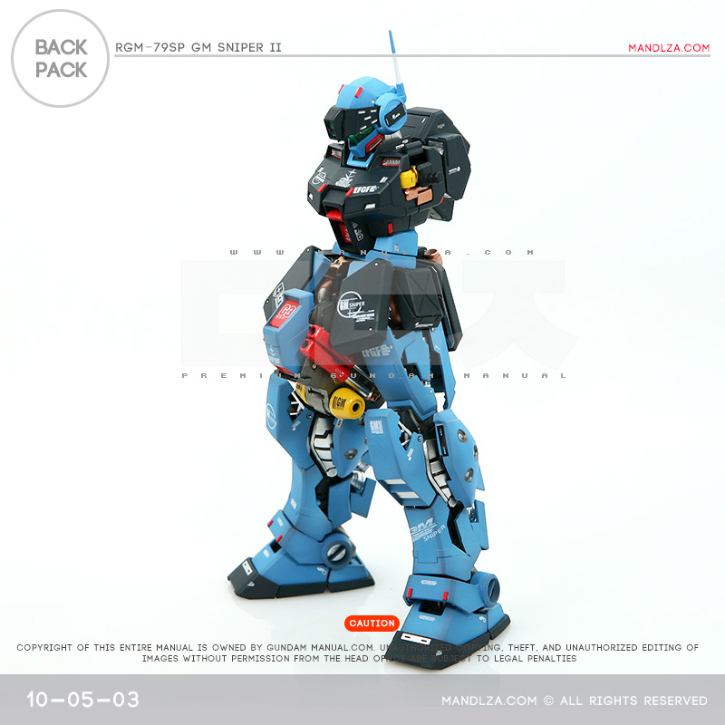 MG] RGM79SP GM Sniper BackPack 10-05