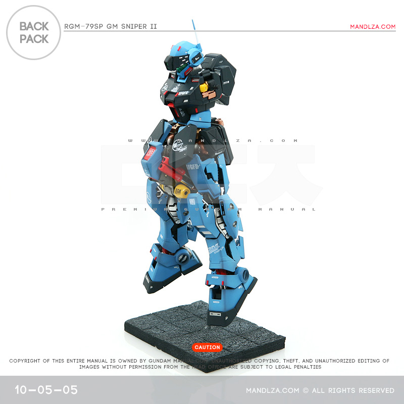 MG] RGM79SP GM Sniper BackPack 10-05