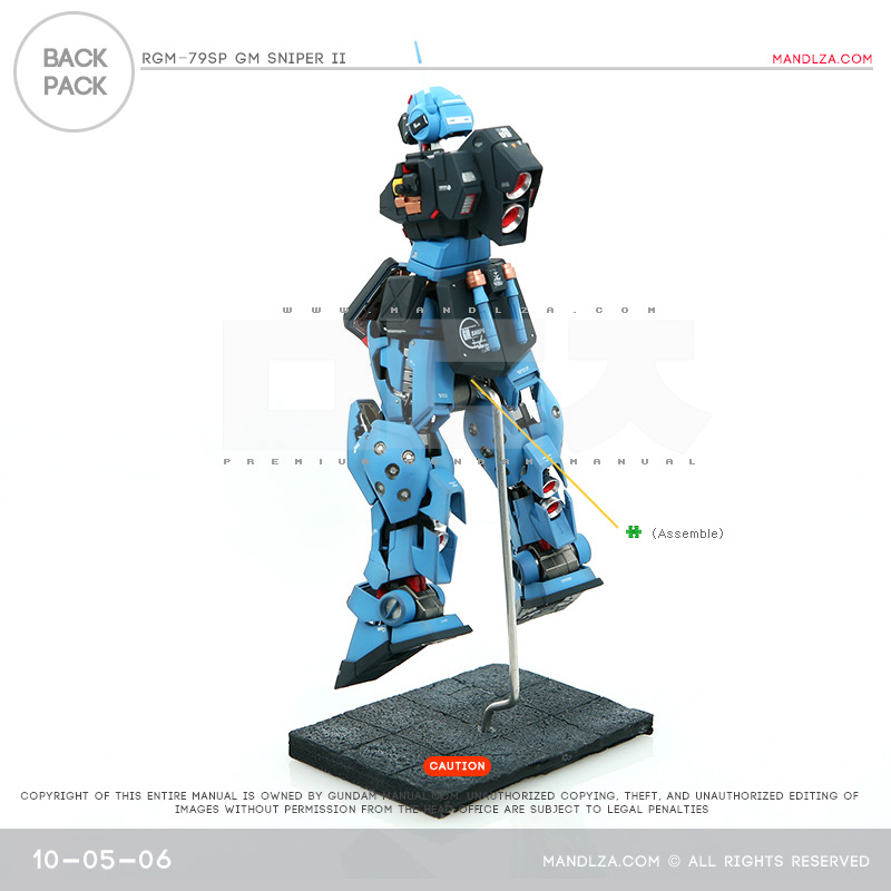 MG] RGM79SP GM Sniper BackPack 10-05