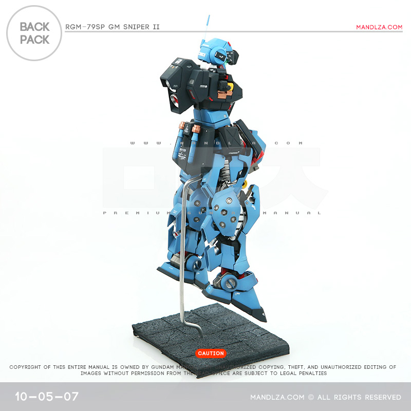 MG] RGM79SP GM Sniper BackPack 10-05