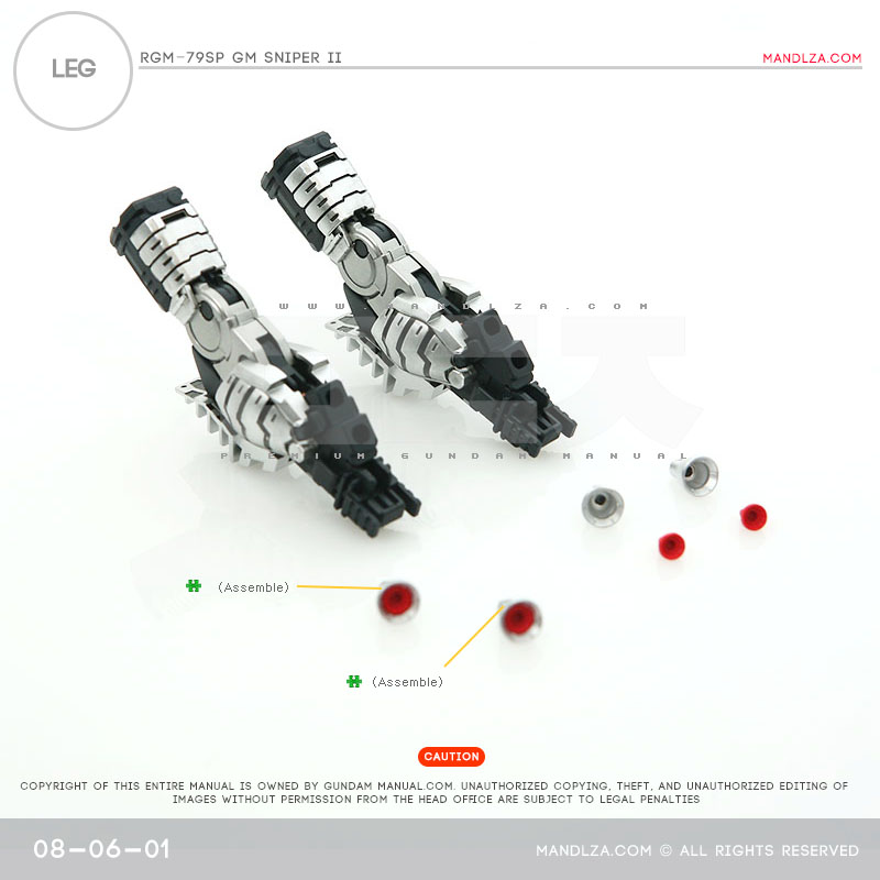 RGM79SP GM SNIPER LEG 08-06