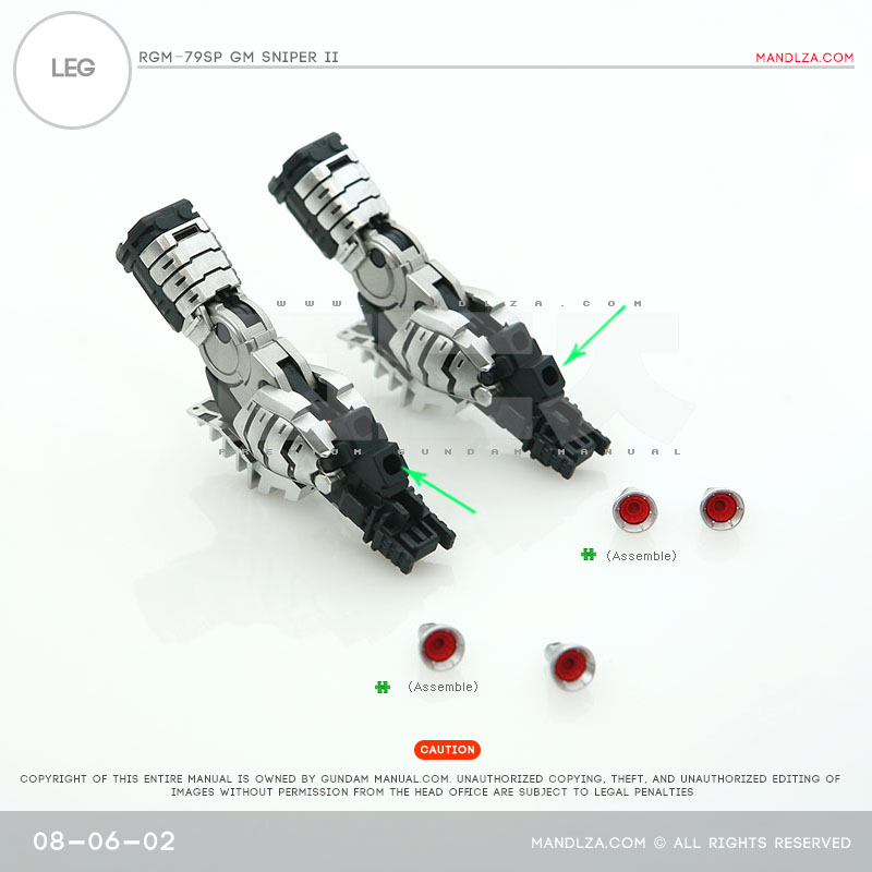 RGM79SP GM SNIPER LEG 08-06