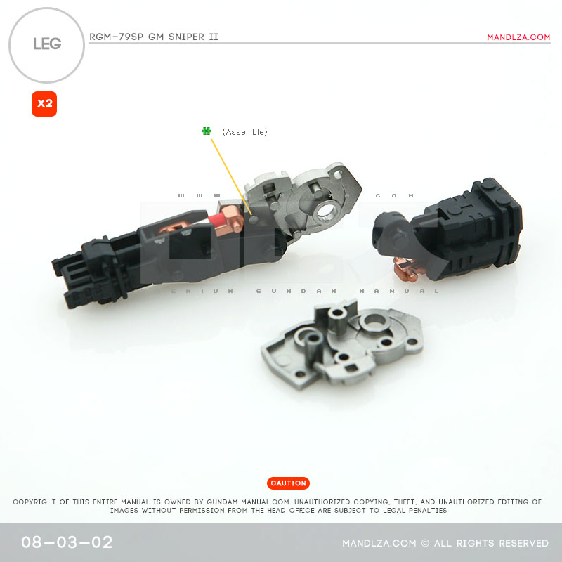 RGM79SP GM SNIPER LEG 08-03