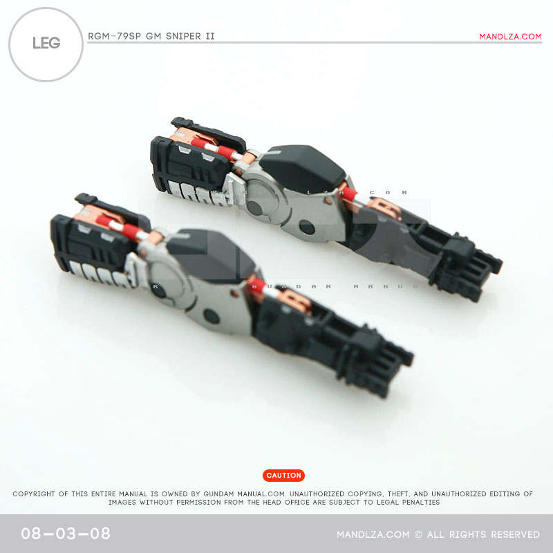 RGM79SP GM SNIPER LEG 08-03