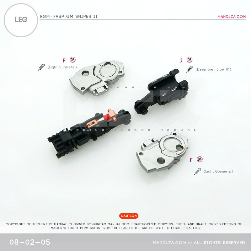 RGM79SP GM SNIPER LEG 08-02