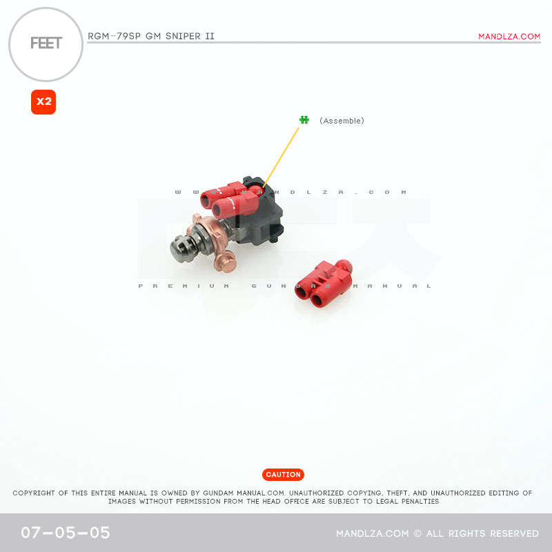 RGM79SP GM SNIPER FEET 07-05