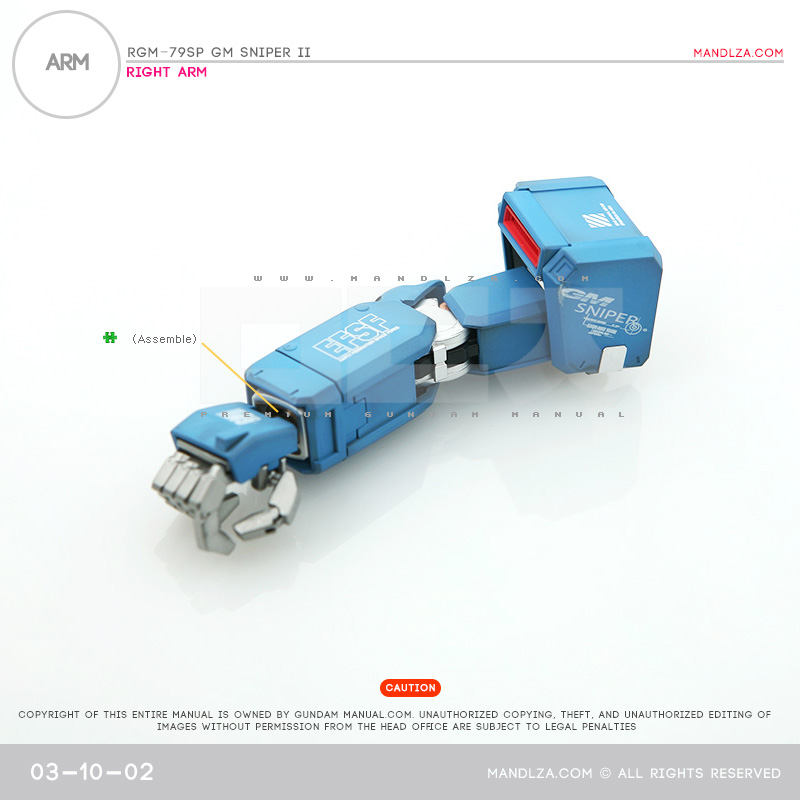 MG] RGM-79SP GM SNIPER ARM 03-10