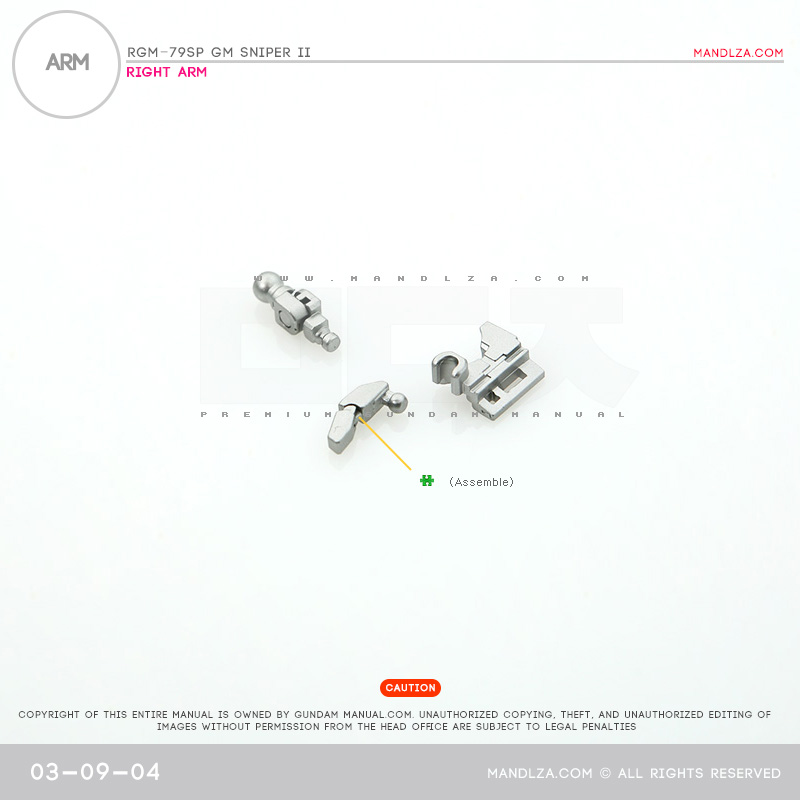 MG] RGM-79SP GM SNIPER ARM 03-09