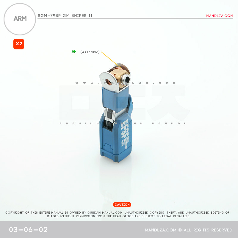 MG] RGM-79SP GM SNIPER ARM 03-06