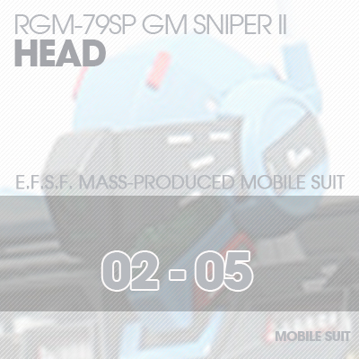 MG] RGM-79SP GM SNIPER HEAD 02-05