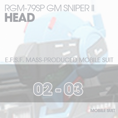 MG] RGM-79SP GM SNIPER HEAD 02-03