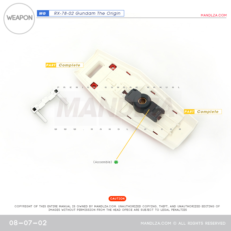 MG] RX78 The Origin weapon 08-07