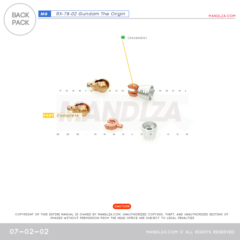 MG] RX78 The Origin BackPack 07-02