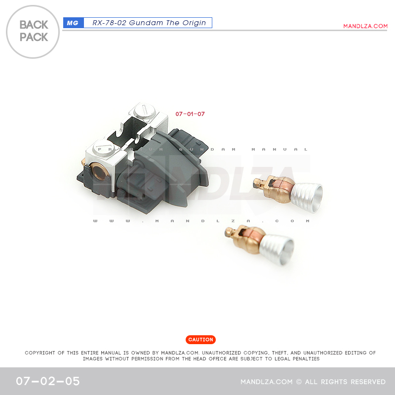 MG] RX78 The Origin BackPack 07-02